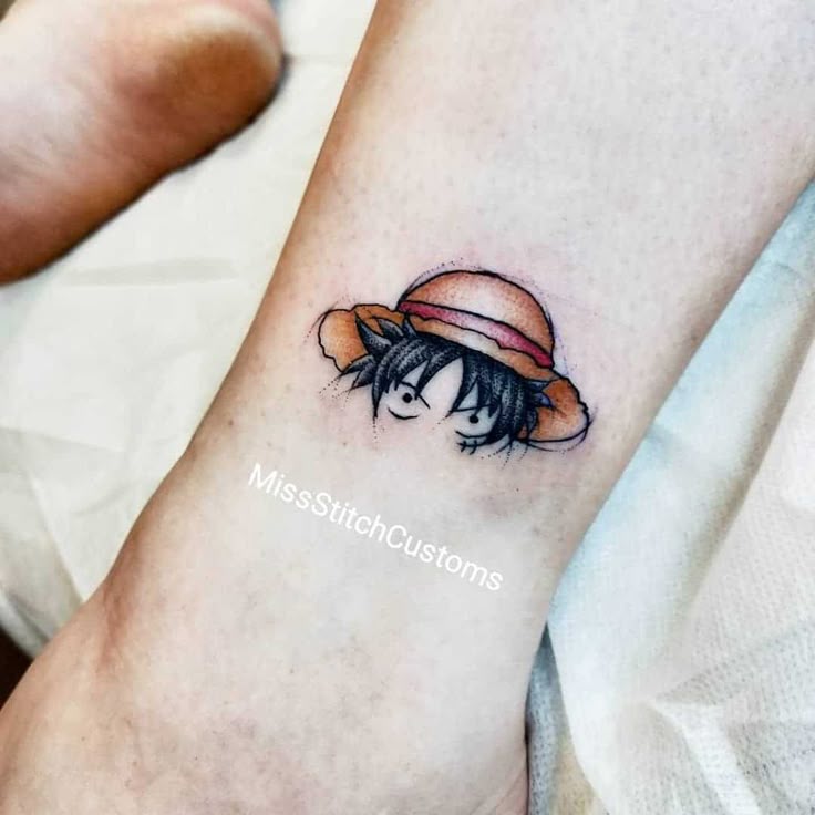 Anime One Piece tattoo design for women on arm tattoo ideas