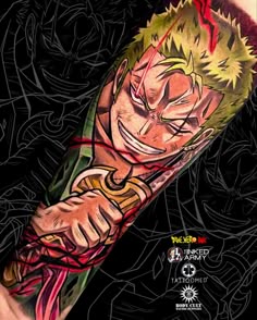 Anime Naruto tattoo design for men on forearm tattoo ideas