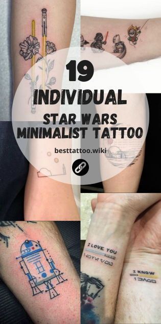 Minimalist Star Wars tattoo designs for men and women tattoo ideas